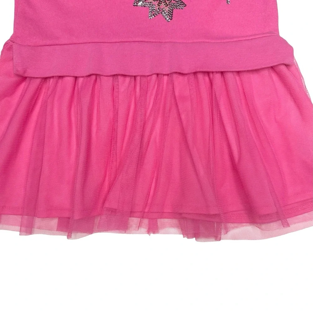 Peek Sequin Shooting Stars‎ Sweatshirt And Tulle Dress